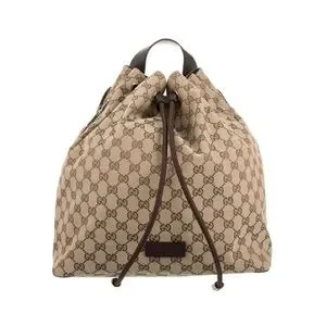 New Gucci GG Monogram Drawstring Backpack - Retired Style Gucci | Bags | New Gucci Gg Monogram Drawstring Backpack  main image 2
